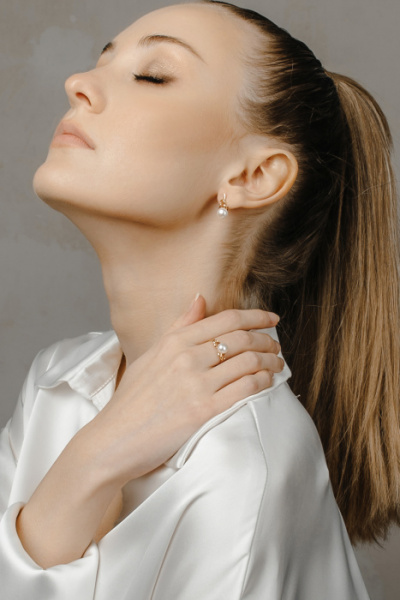 Серьги золото 32516A1