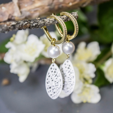 Серьги серебро 52974.1Y1W
