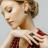 Серьги серебро 52882S8B