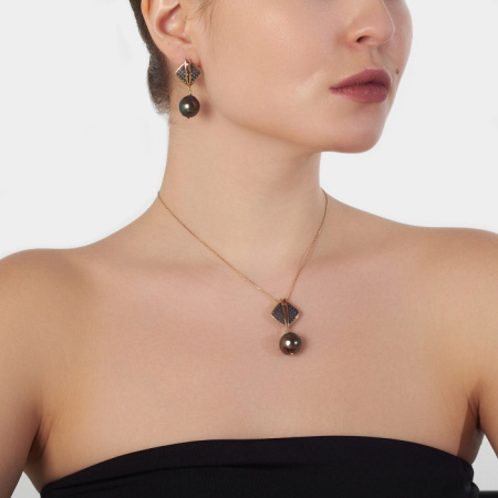 Серьги серебро 52864.1Y7B