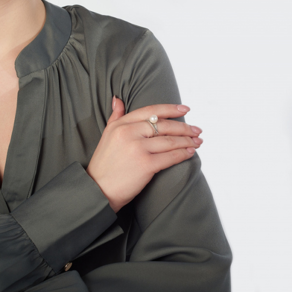 Кольцо серебро 51104S1