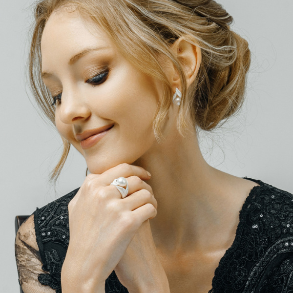 Кольцо серебро 51886S1W