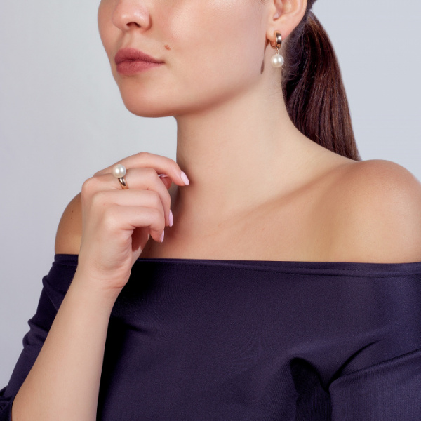 Серьги золото 32072A1