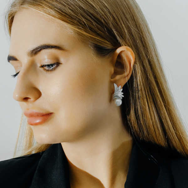 Серьги серебро 52882S1W