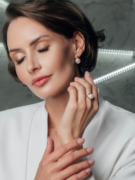 Серьги золото 32309A1