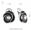 Серьги серебро 52857S1B
