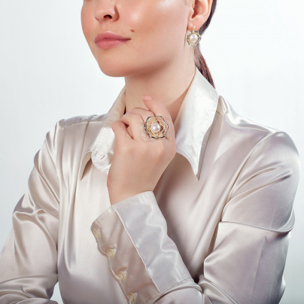 Серьги серебро 52851S1H