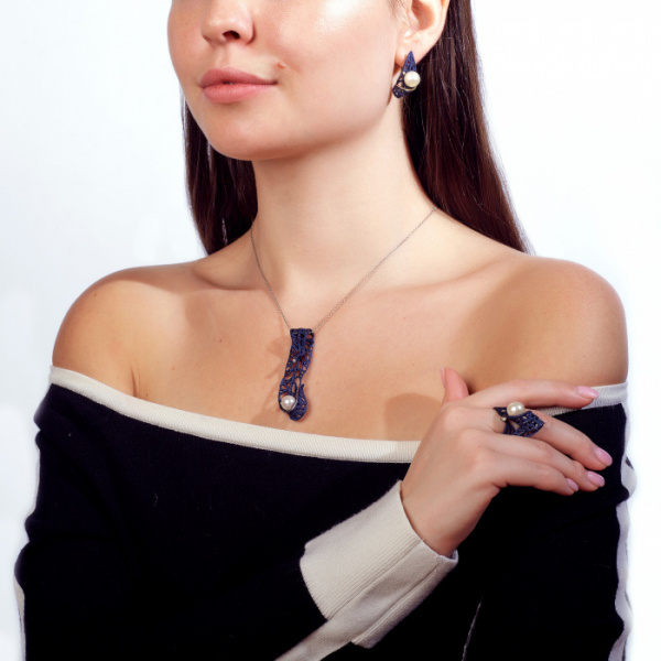 Серьги серебро 52263Y1U