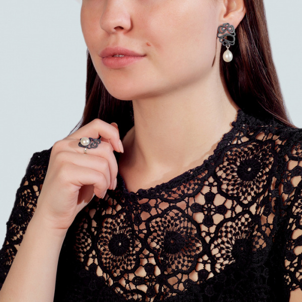 Серьги серебро 52853S1B