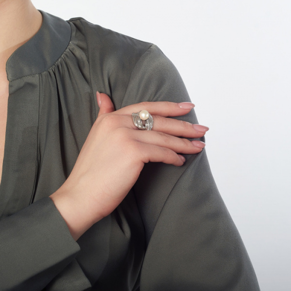 Кольцо серебро 51110S1