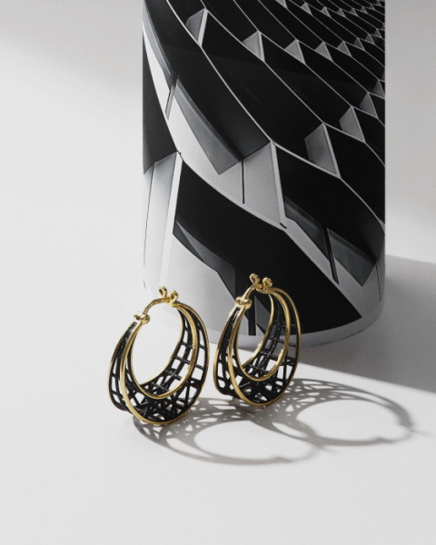 Серьги серебро 52924YB