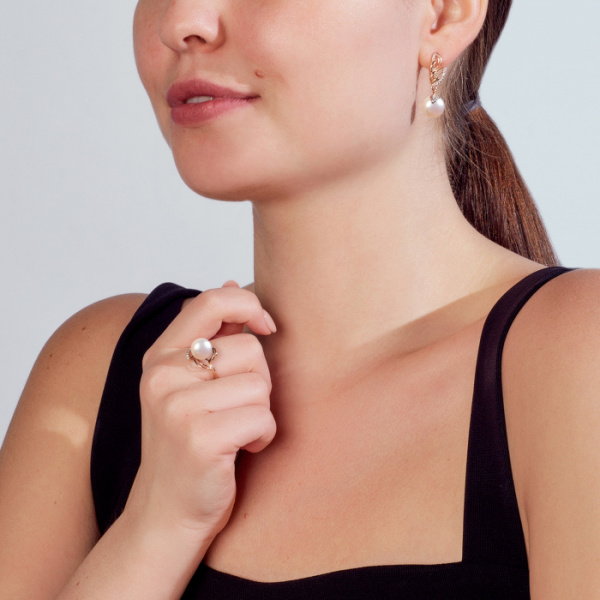 Серьги золото 32050A1