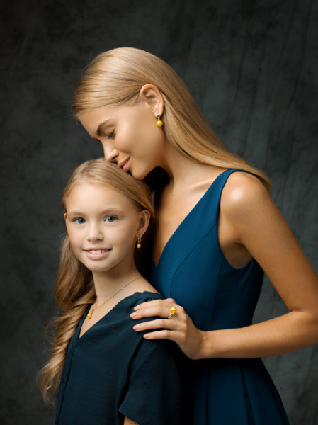 Серьги золото 32603Y4