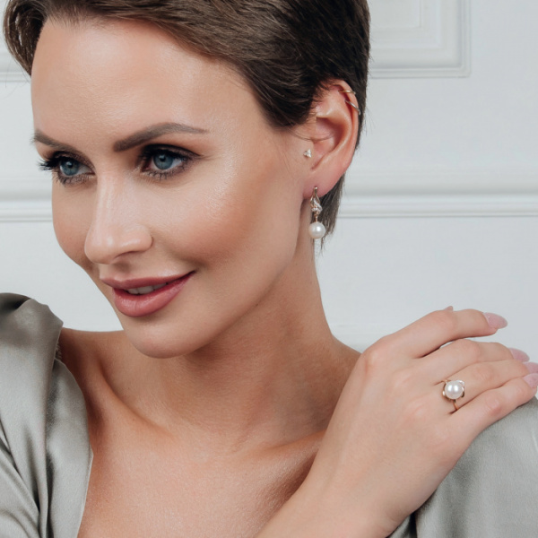 Серьги золото 32055A1