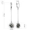 Серьги серебро 52923.1SZ