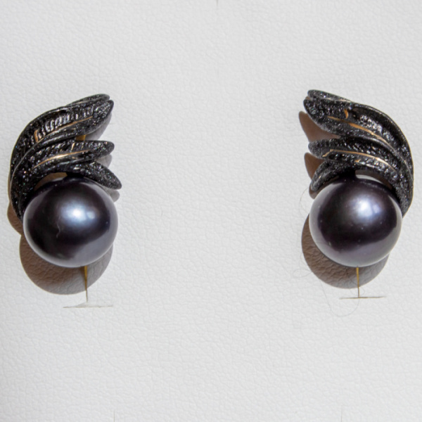 Серьги серебро 52883Y2B