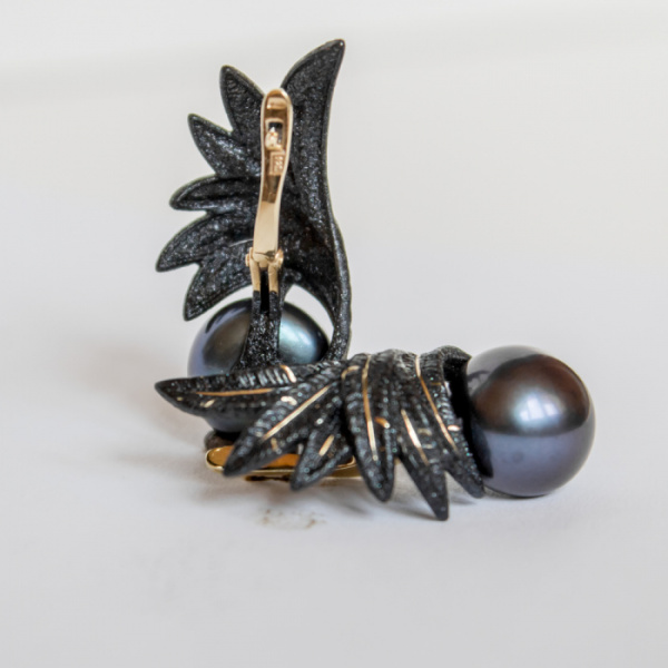 Серьги серебро 52882Y2B