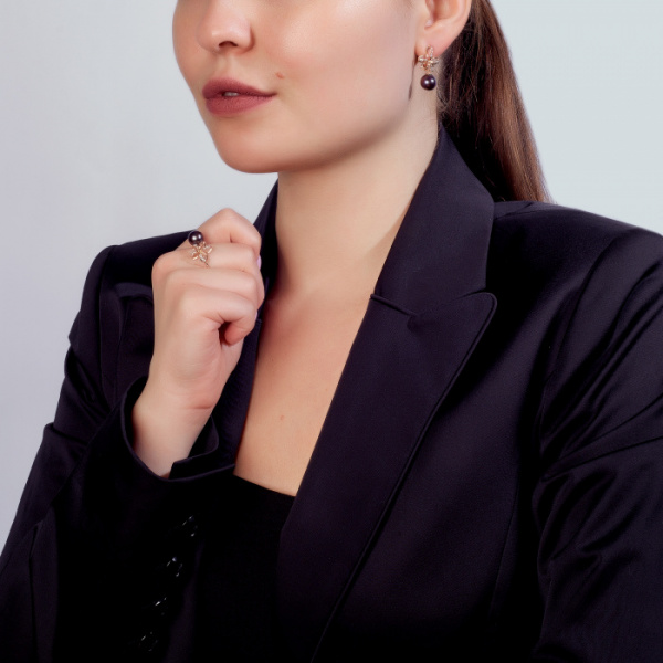 Серьги золото 32057A2