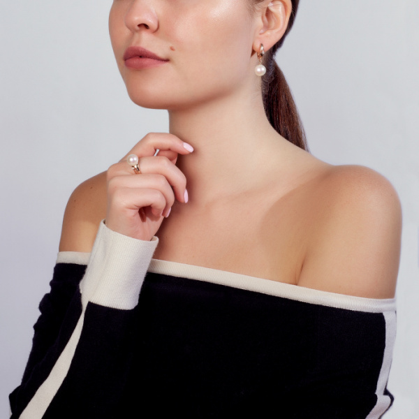 Серьги золото 32070A1