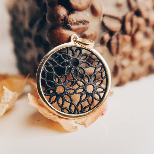 Подвеска серебро 53835YB