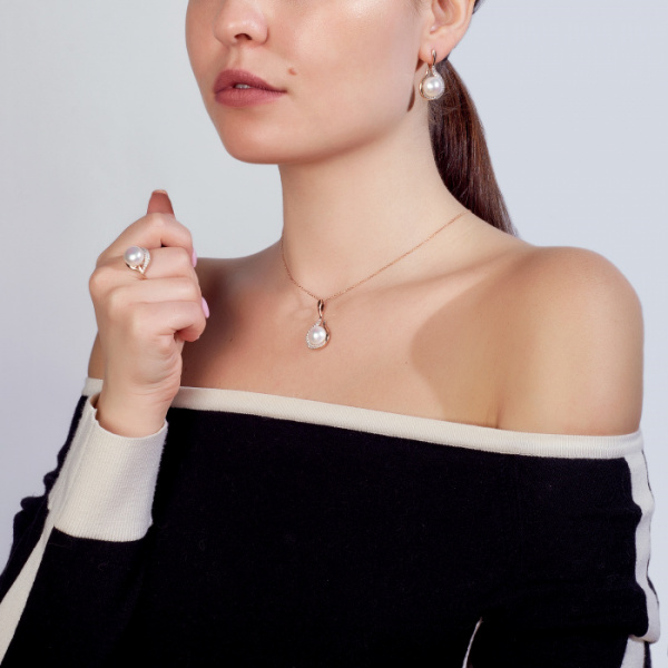 Серьги золото 32059A1