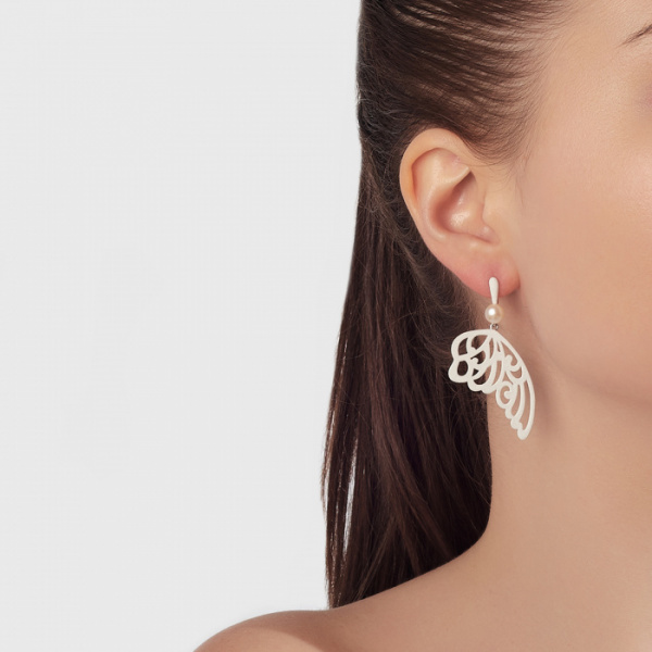 Серьги серебро 52869S1W