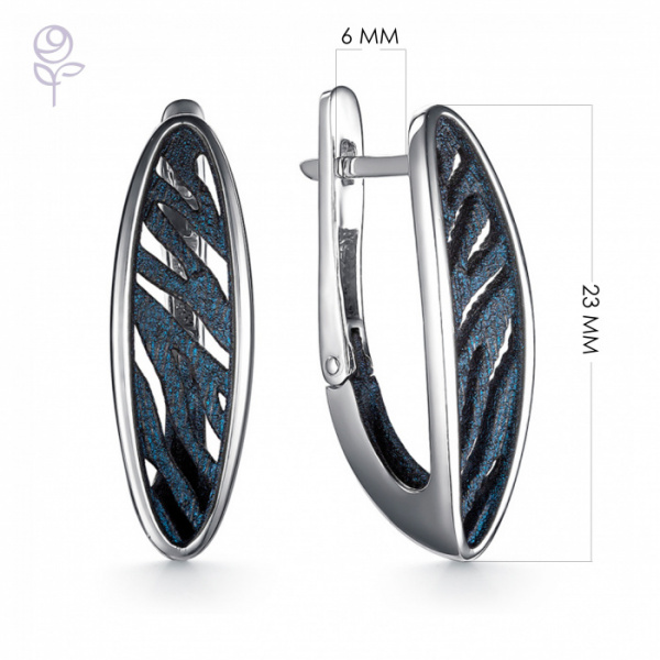 Серьги серебро 52942SU