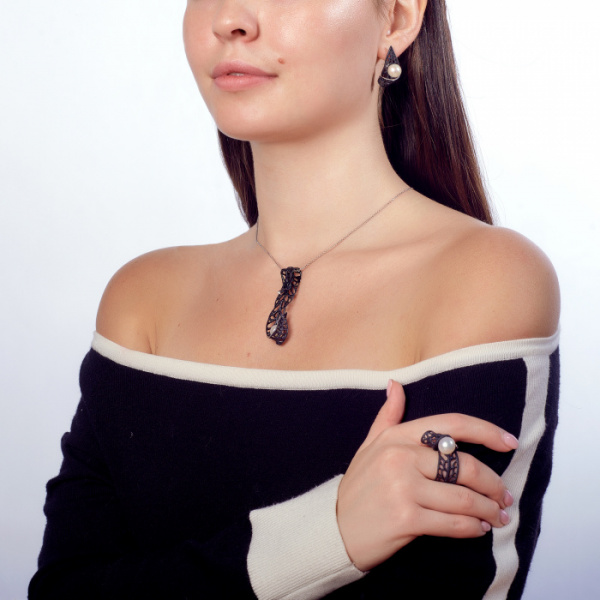 Серьги серебро 52263S1B