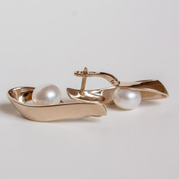 Серьги золото 32556A1