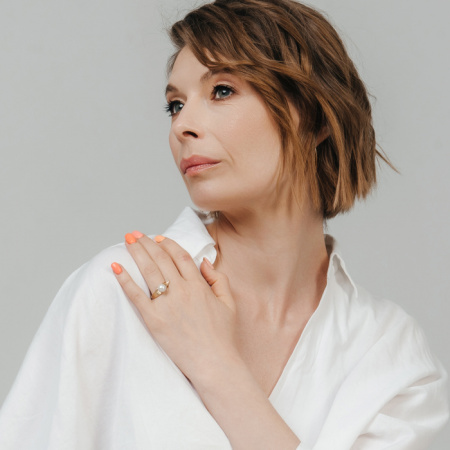 Кольцо серебро 51104Y1