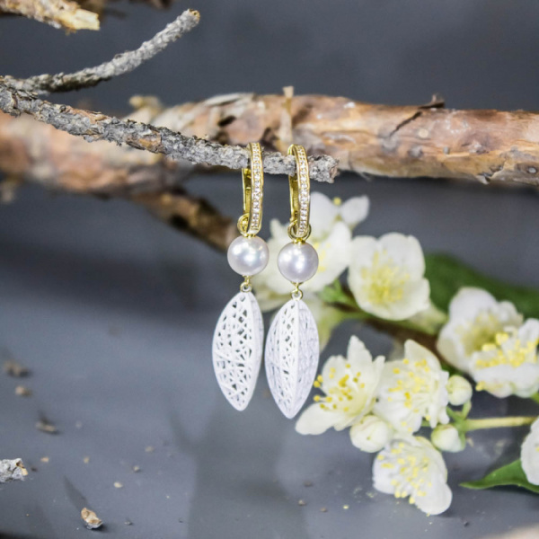 Серьги серебро 52974.1Y1W