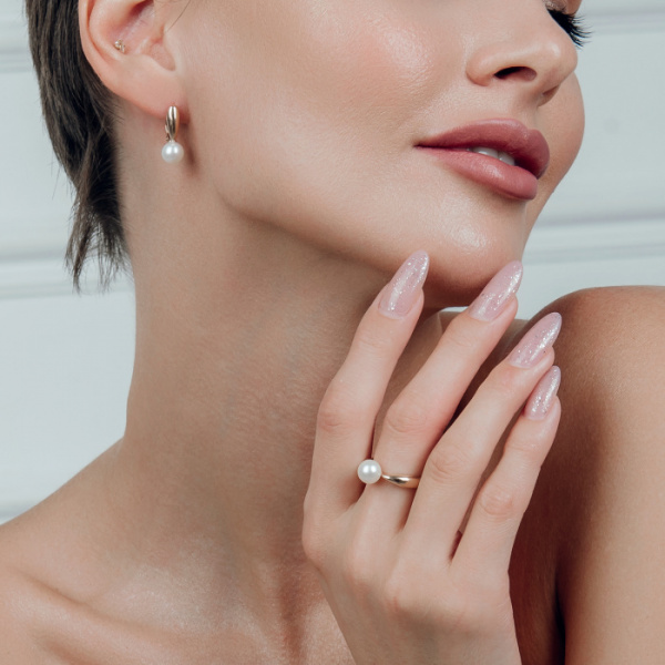 Серьги золото 12679A1