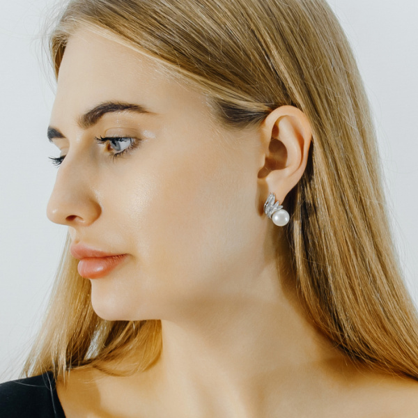Серьги серебро 52883S1