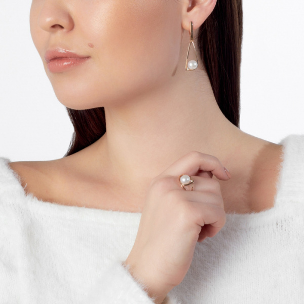 Серьги золото 22027A1