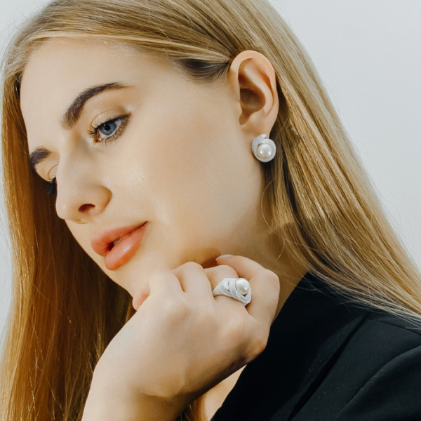 Серьги серебро 52888S1W