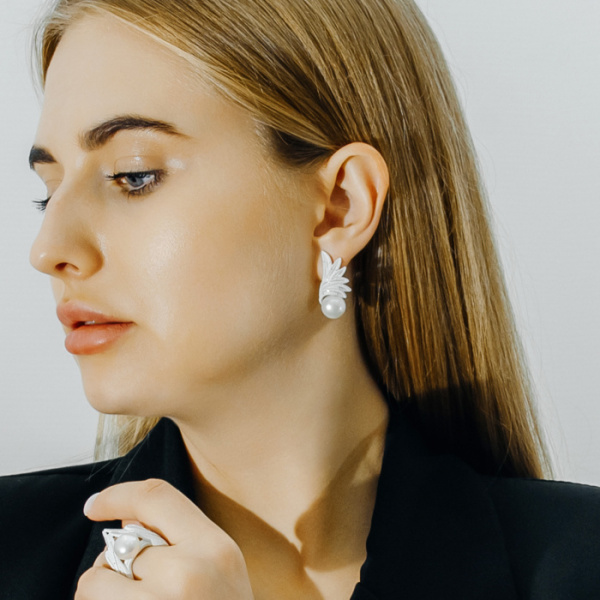 Серьги серебро 52882S1W