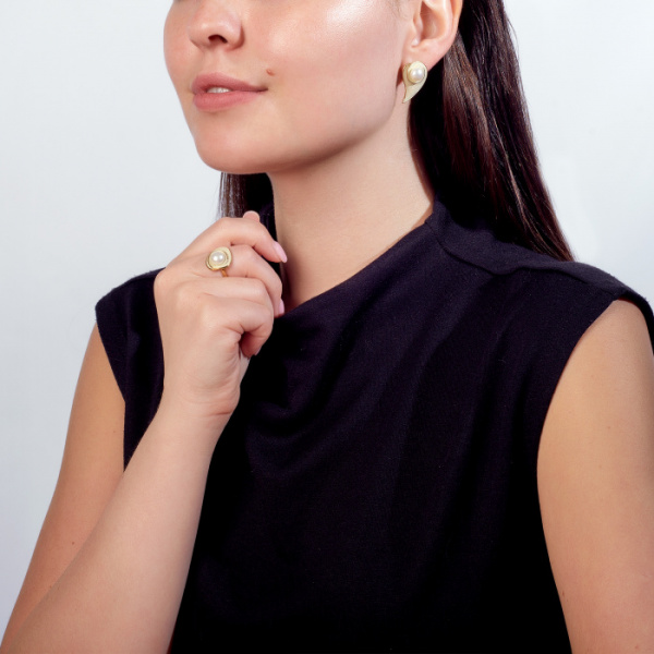 Серьги серебро 52827Y1H