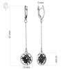Серьги серебро 52923.1SB