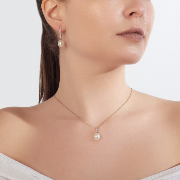 Серьги золото 22439A1