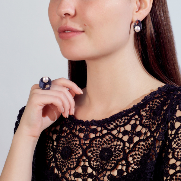 Серьги серебро 52250S1U